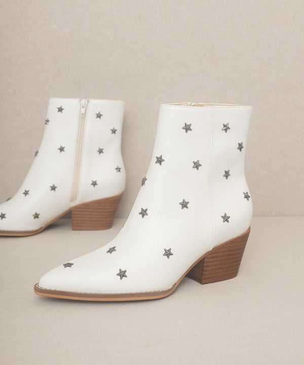 OASIS SOCIETY Ivanna - Bottes western cloutées étoiles