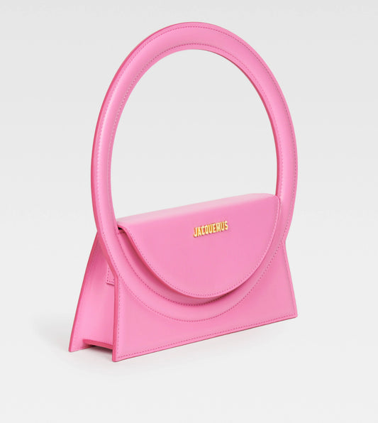 Pink Le Sac Rond Top-Handle Bag