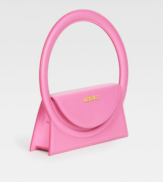 Sac à poignée supérieure Le Sac Rond rose