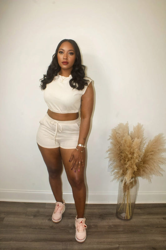Cap Sleeve Top and Shorts Sets