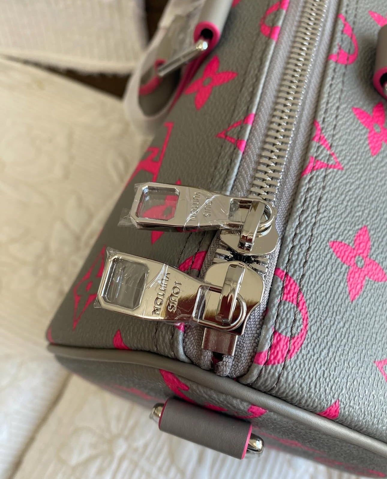 Pink Keepall Bandoulière 35