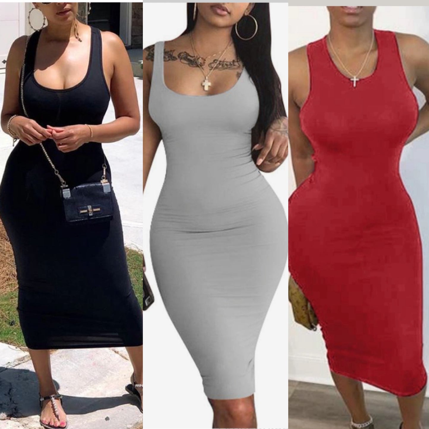 BEST SELLER!! Basics Tank Dress | 4 Colors | Ultra Stretch