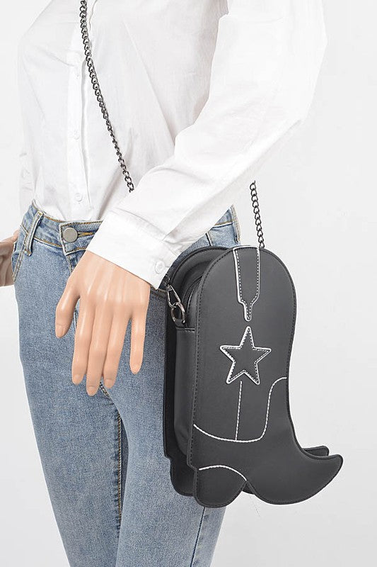 Cowboy Boots Iconic Swing Bag | 3 COLORS