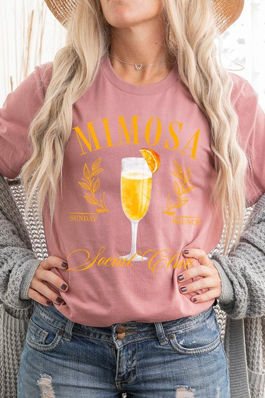 Mimosa Sunday Brunch Social Club Graphic T Shirts