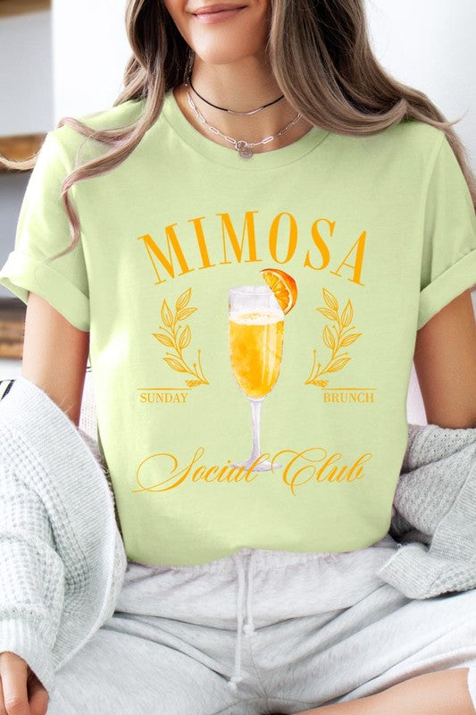 Mimosa Sunday Brunch Social Club Graphic T Shirts