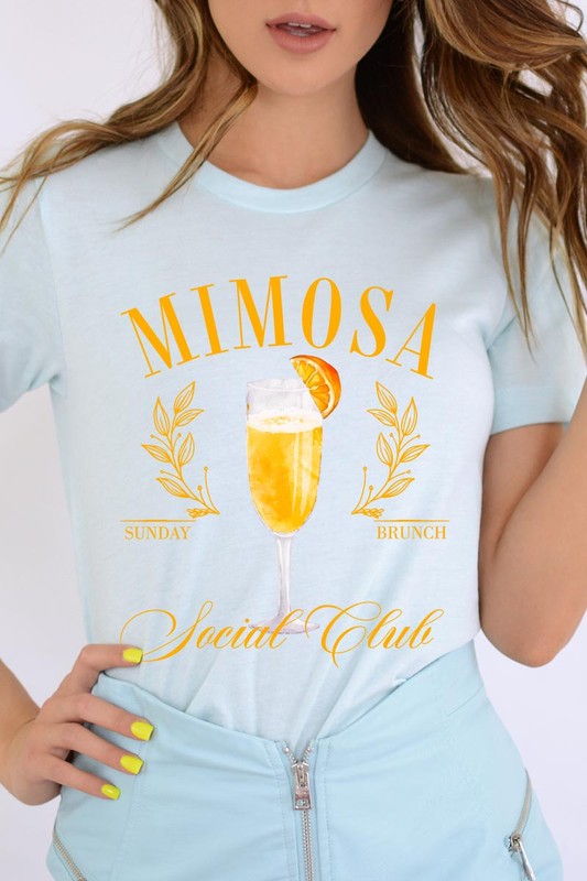 Mimosa Sunday Brunch Social Club Graphic T Shirts