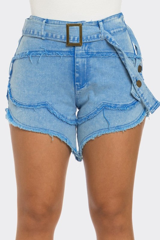 Strapped Shorts (2 Colors)