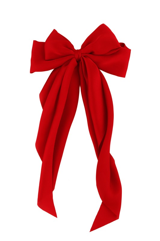 Big Ribbon Bow Hair Pin | 3 COLORS