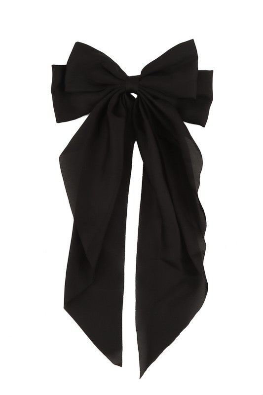 Big Ribbon Bow Hair Pin | 3 COLORS