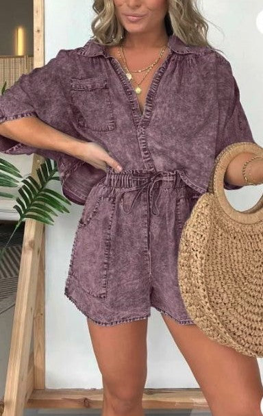 NEVER WASHED UP ROMPER (3 COLORS)