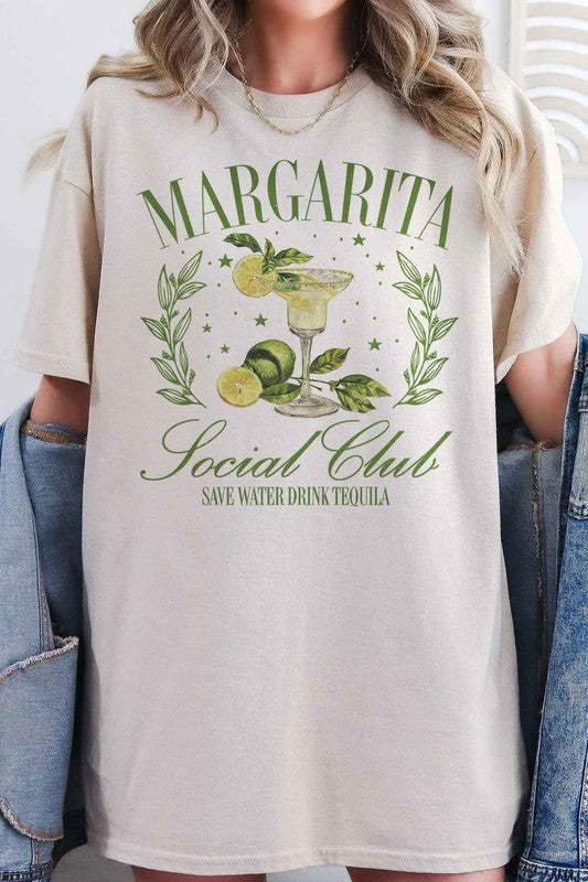 MARGARITA SOCIAL CLUB GRAPHIC TEE