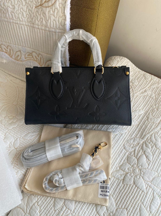 Black OnTheGo East West Monogram Empreinte Leather