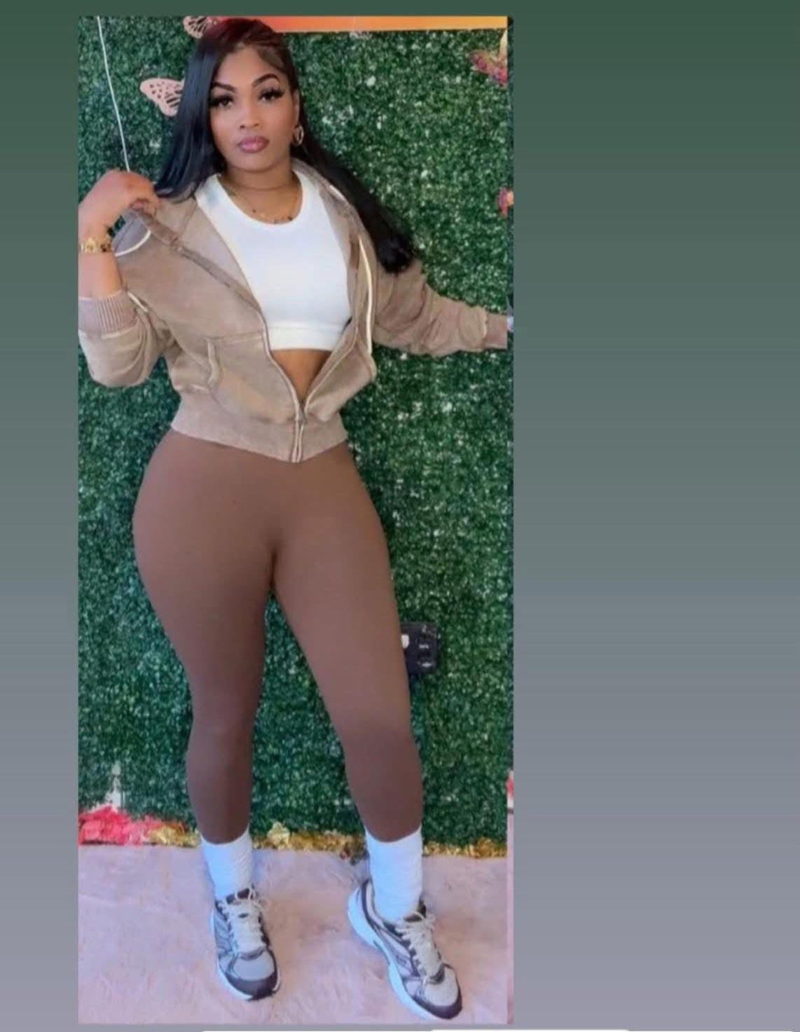 Brown Pick Me Up 2 Piece Set | Sz Large | READY TO SHIP