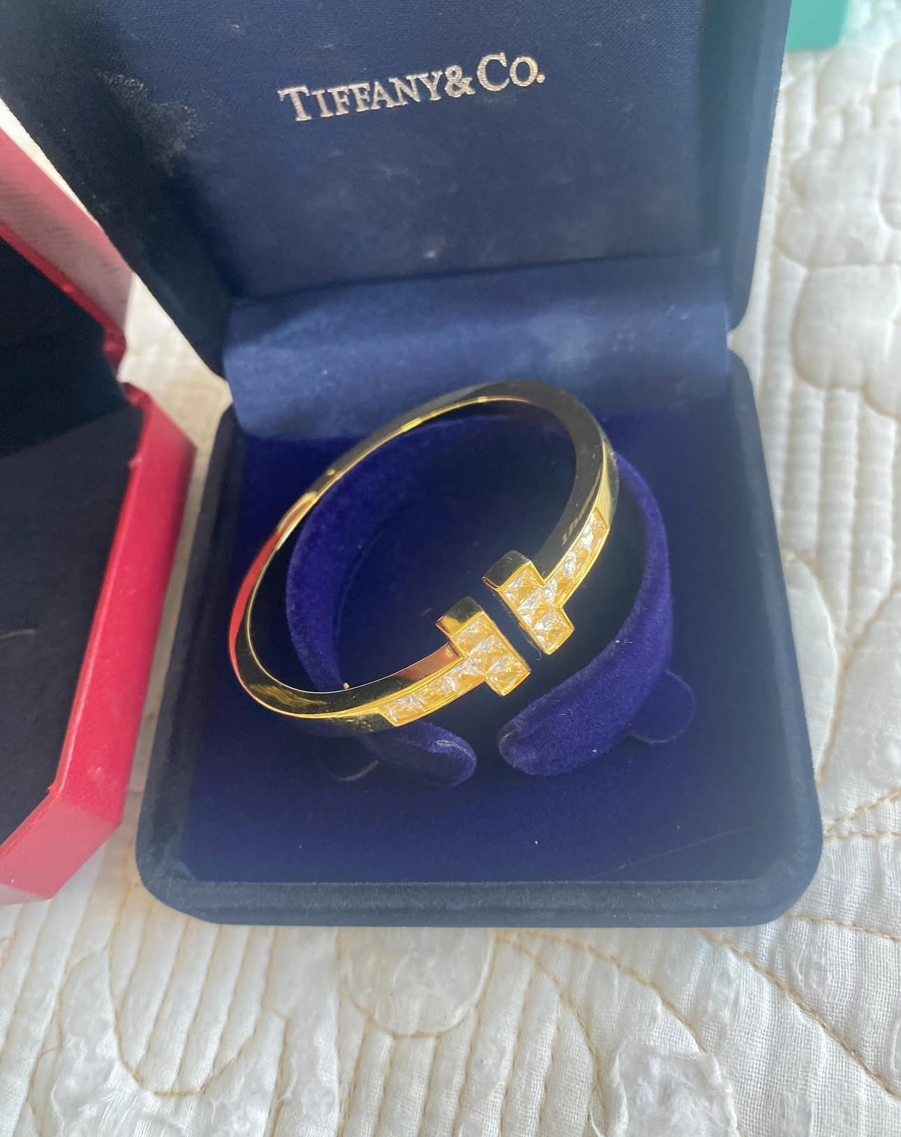 Cartier Nail Bracelet + Tiffany Bracelet