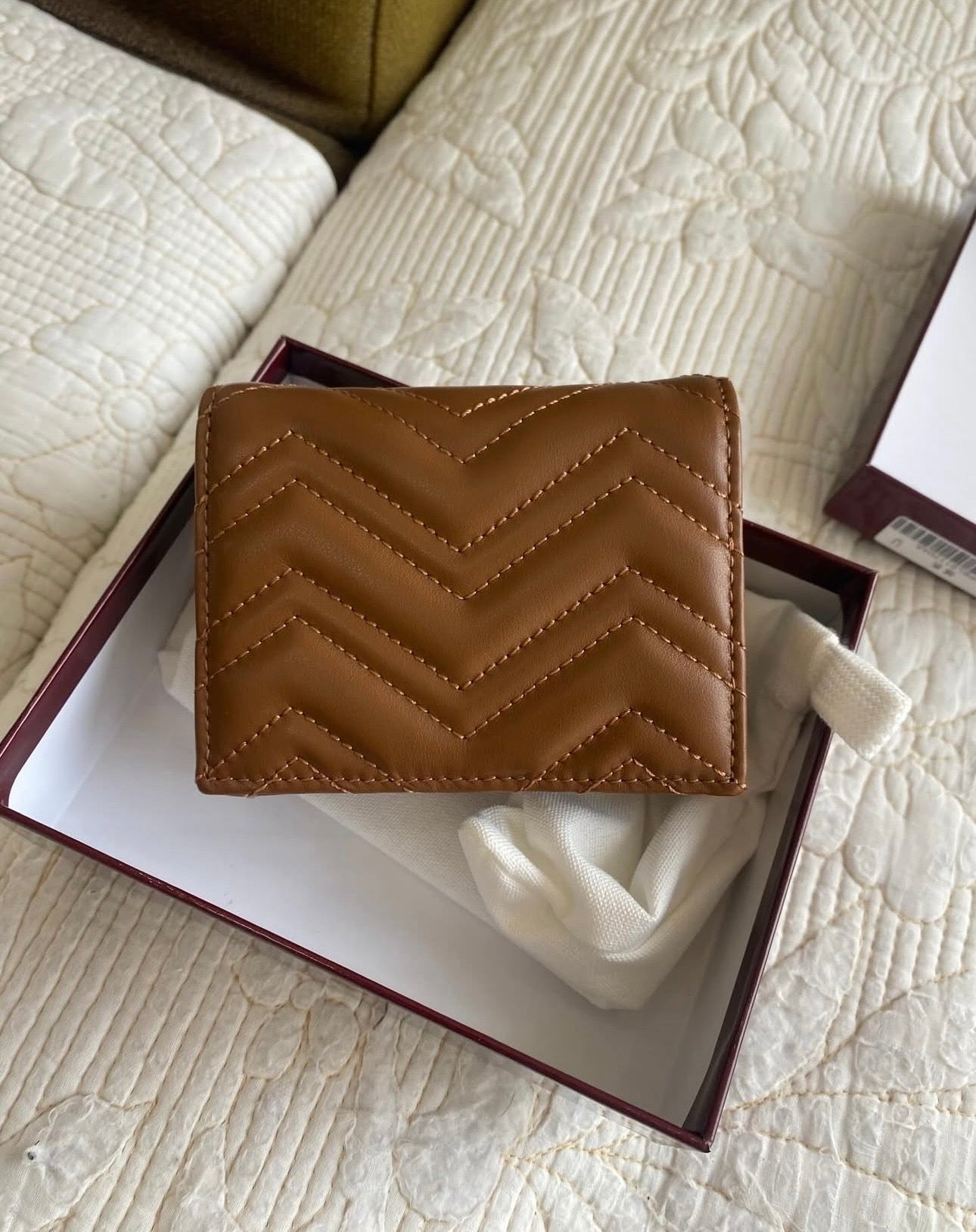 Brown Marmont small wallet