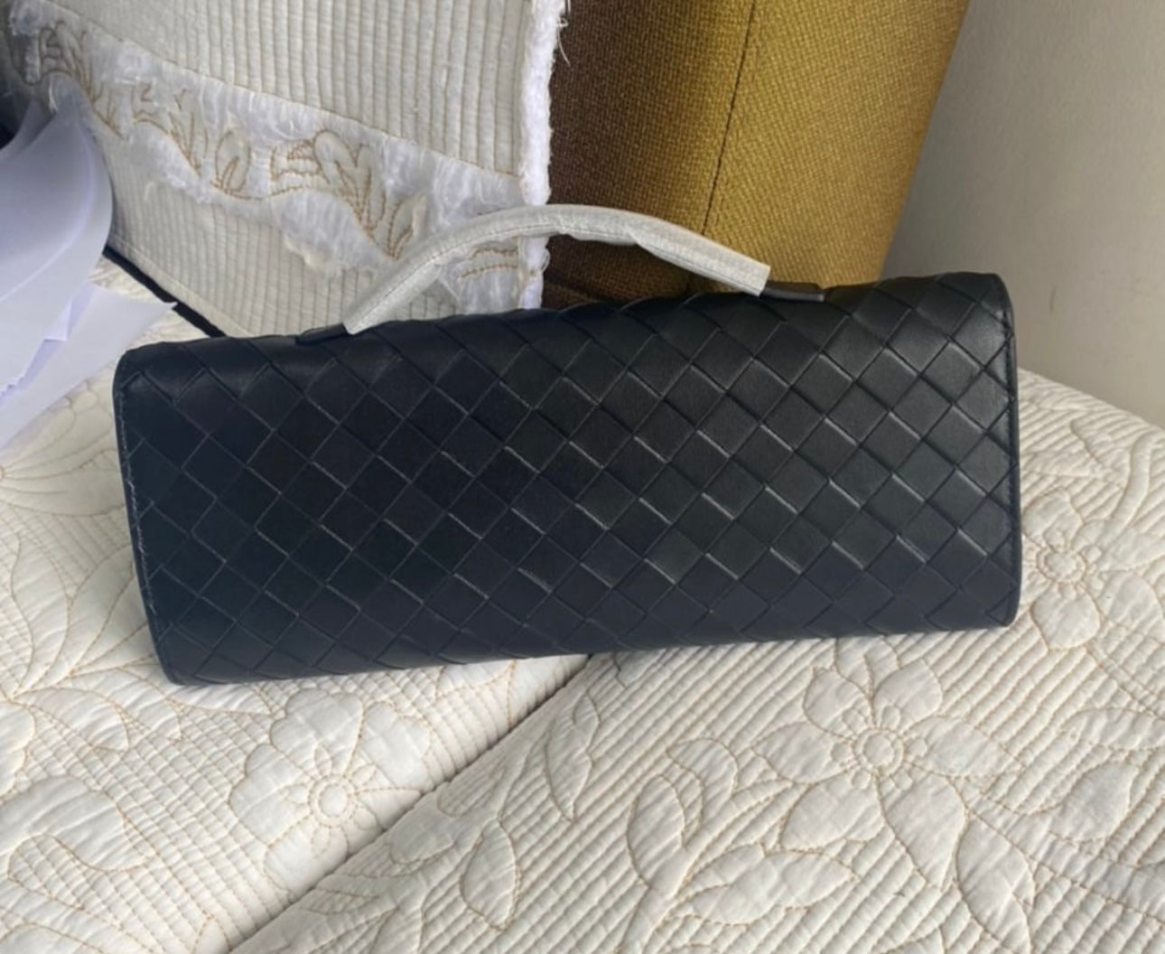 Bottega Andiamo Top Handle Clutch | 3 Colors