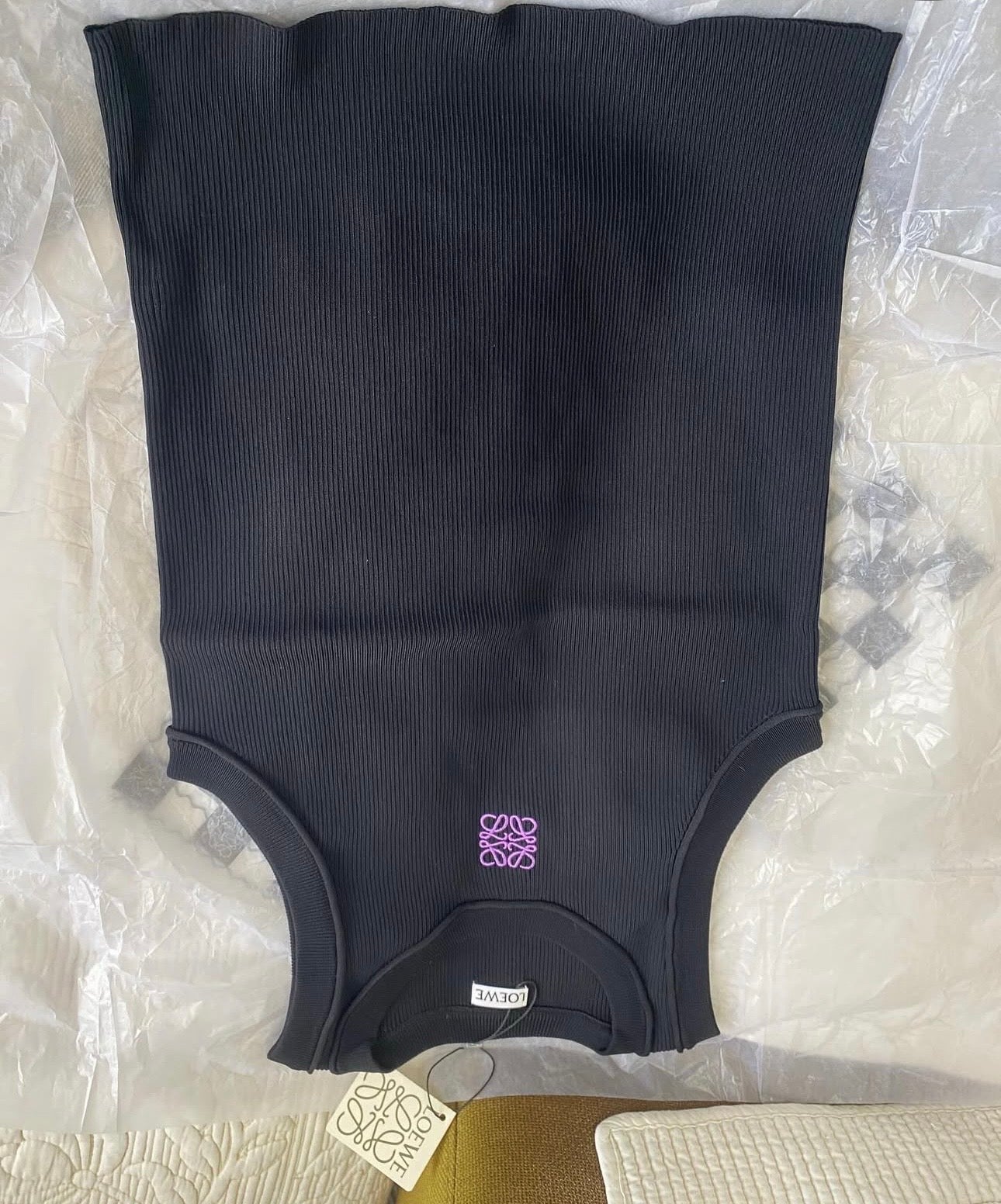 Black Loewe Tank Top