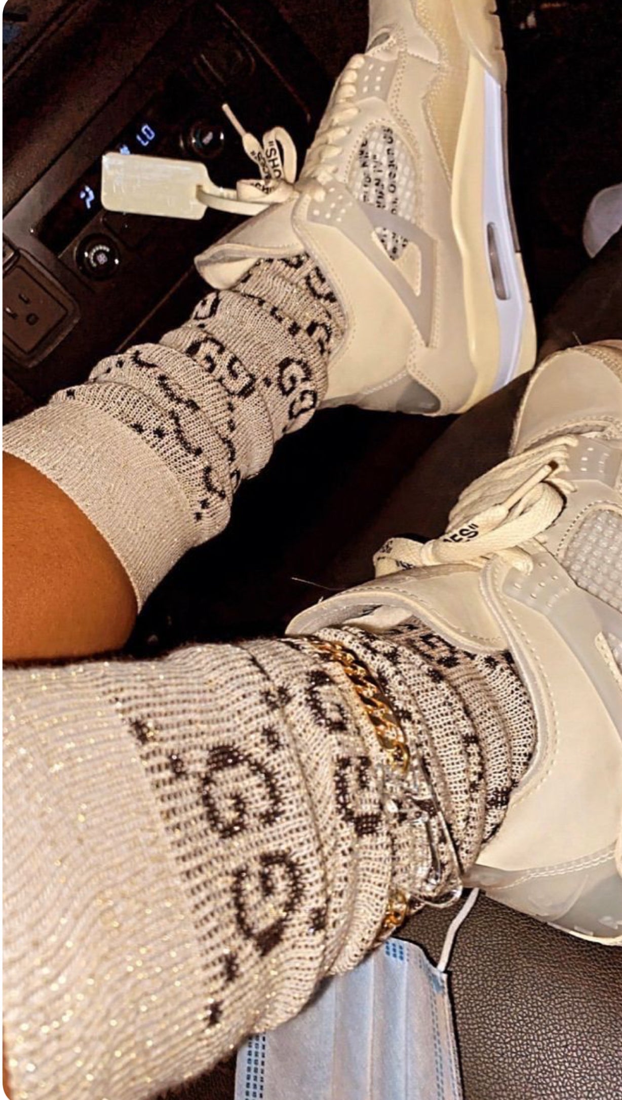 Calcetines altos GG (3 colores)