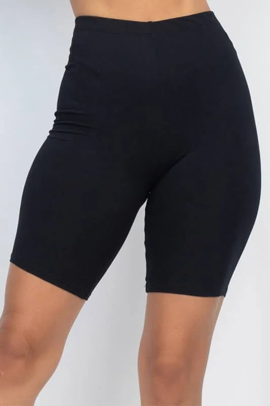 Soft Waist Biker Shorts (22 Colors) | Small Med Large