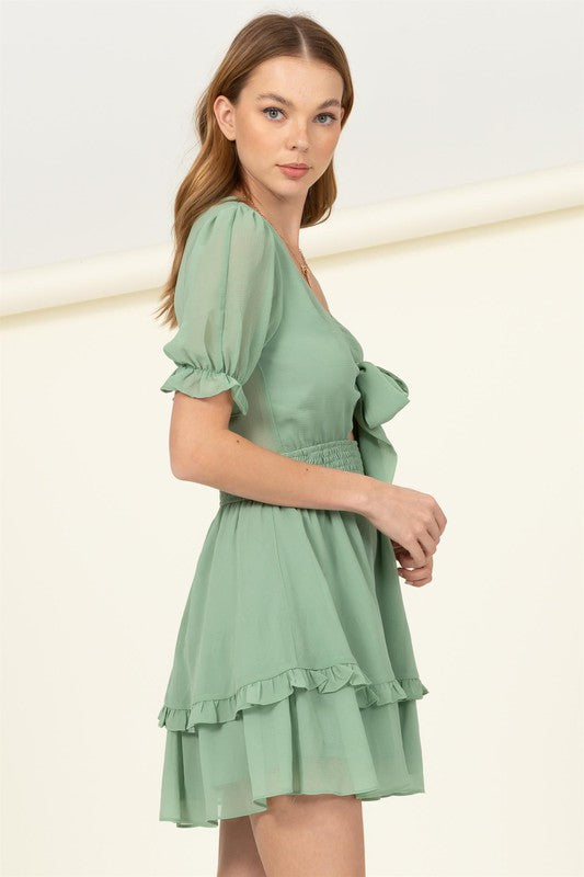 Days Like This Front-Tie Dress (2 Colors)