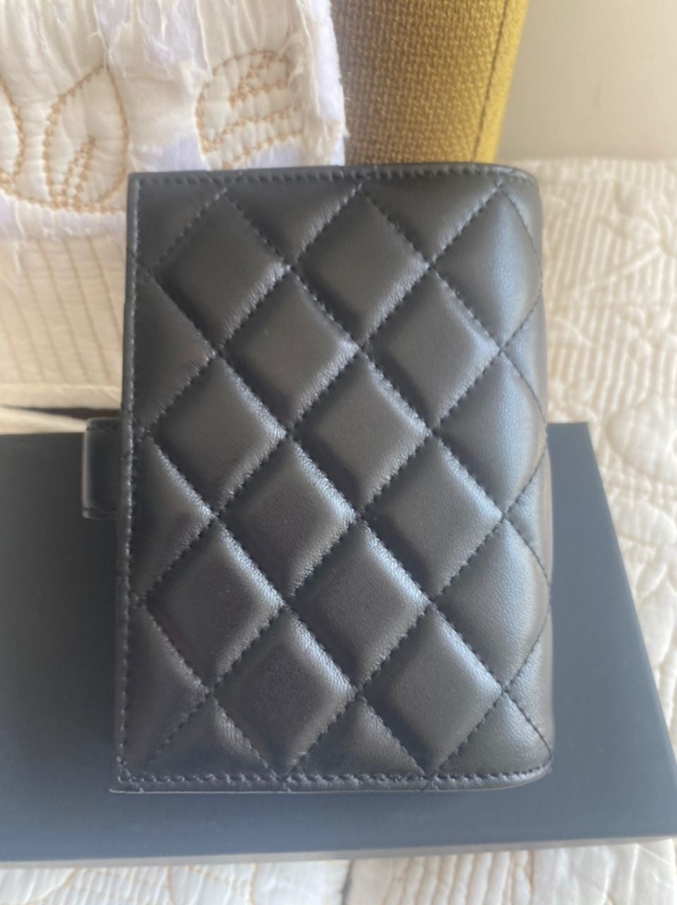 Coco Lambskin Passport Holder & Wallet