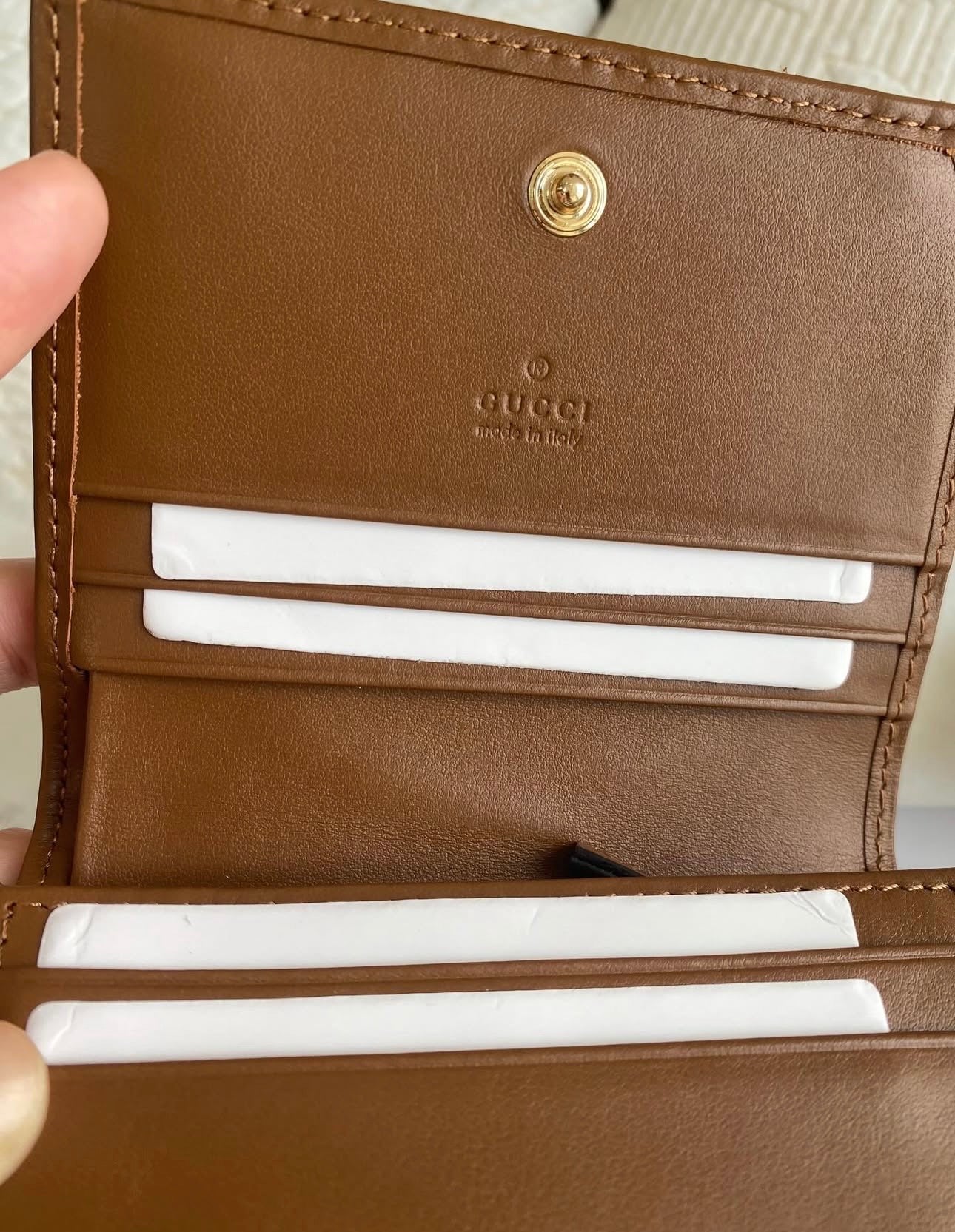 Brown Marmont small wallet