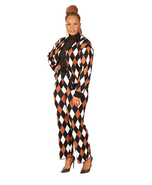 Diamonds Are Forever Stretch Pant Set