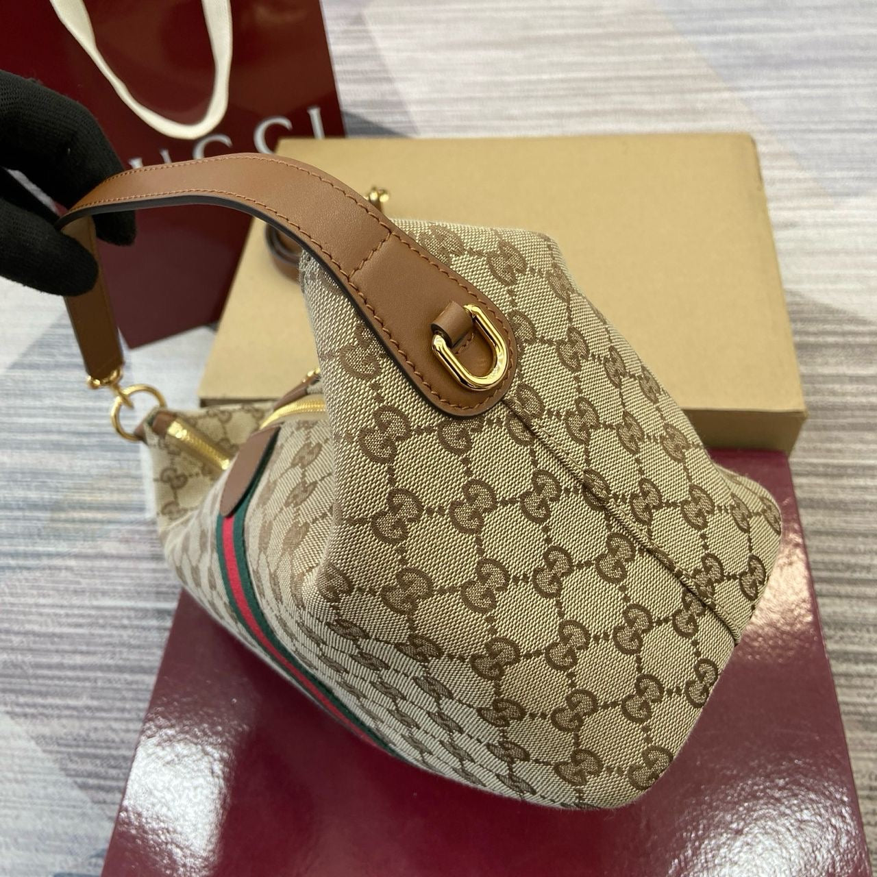 Vanity Top Handle Bag | 2 Colors