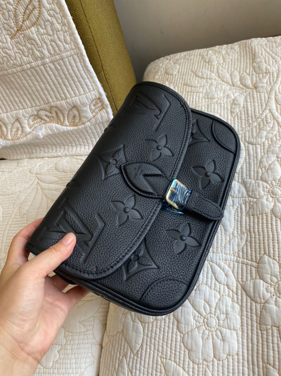 Diane Giant Monogram Empreinte | Black