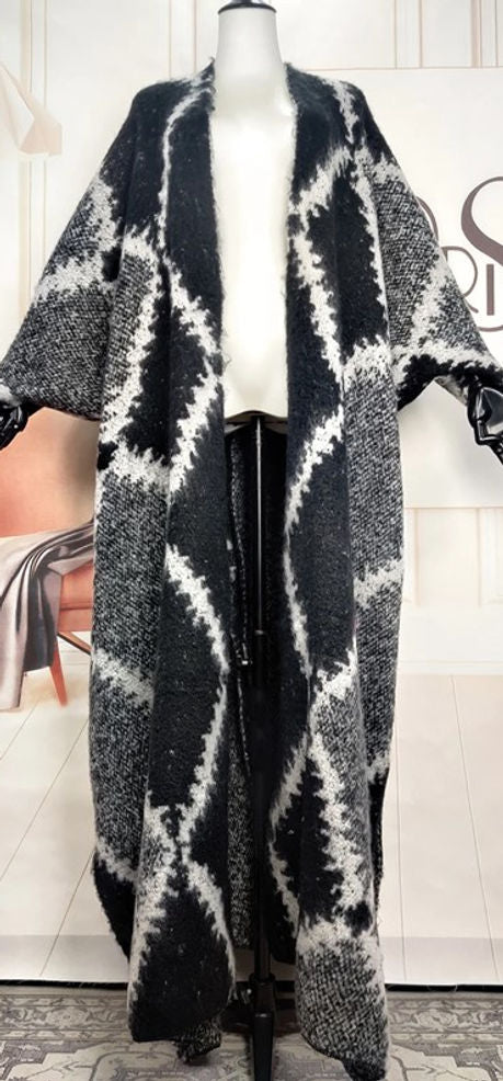 Midnight Marble  | Cardigan Kimono Duster **PREORDER** SHIPS IN 10-15 BUSINESS DAYS FROM ORDER DATE