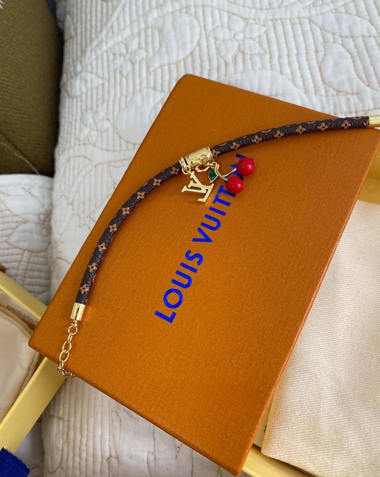 LV x TM Cerise Bracelet