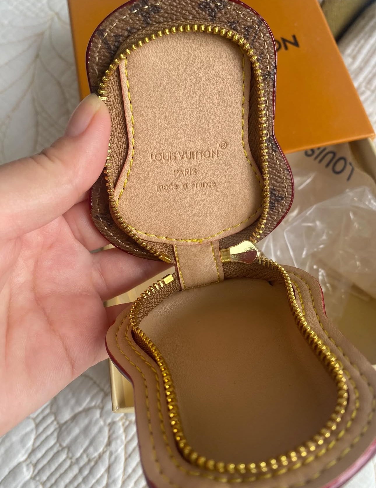 Monogram Guitar Pouch Bag Charm | LV