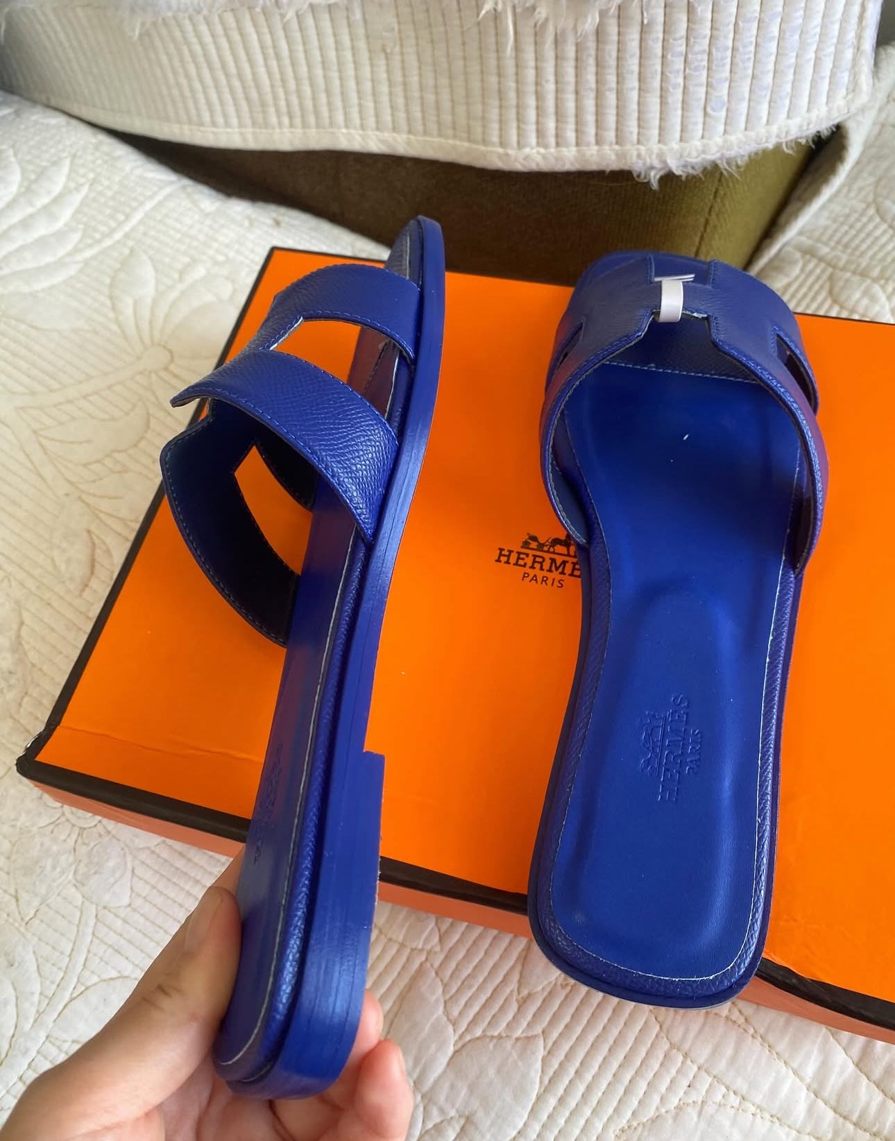 Blue Oran Sandals