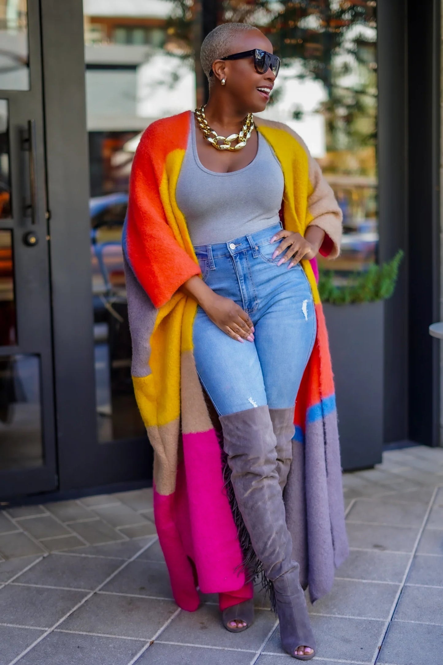 Bold Moves | Cardigan Kimono Duster **PREORDER** SHIPS IN 10-15 BUSINESS DAYS FROM ORDER DATE