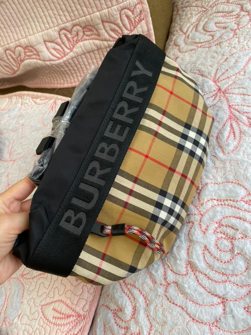 Vintage Check Fanny Pack