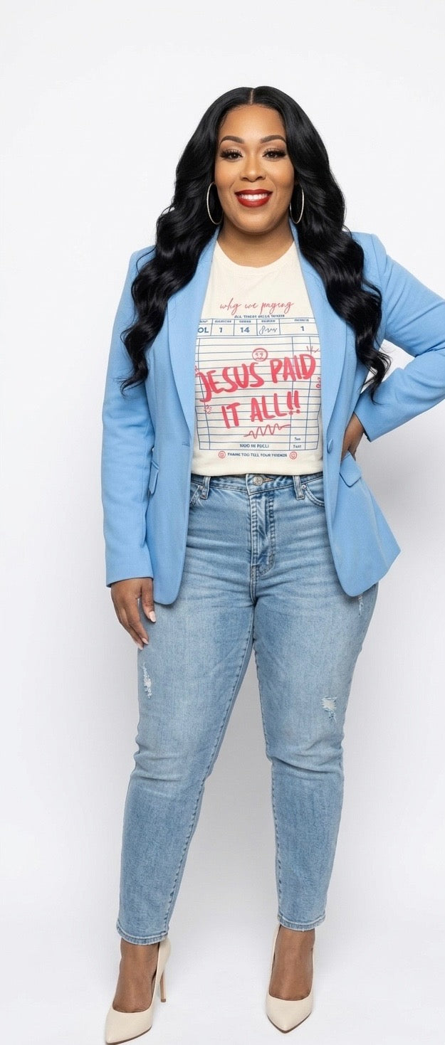 Jesus Paid It All Graphic Tee