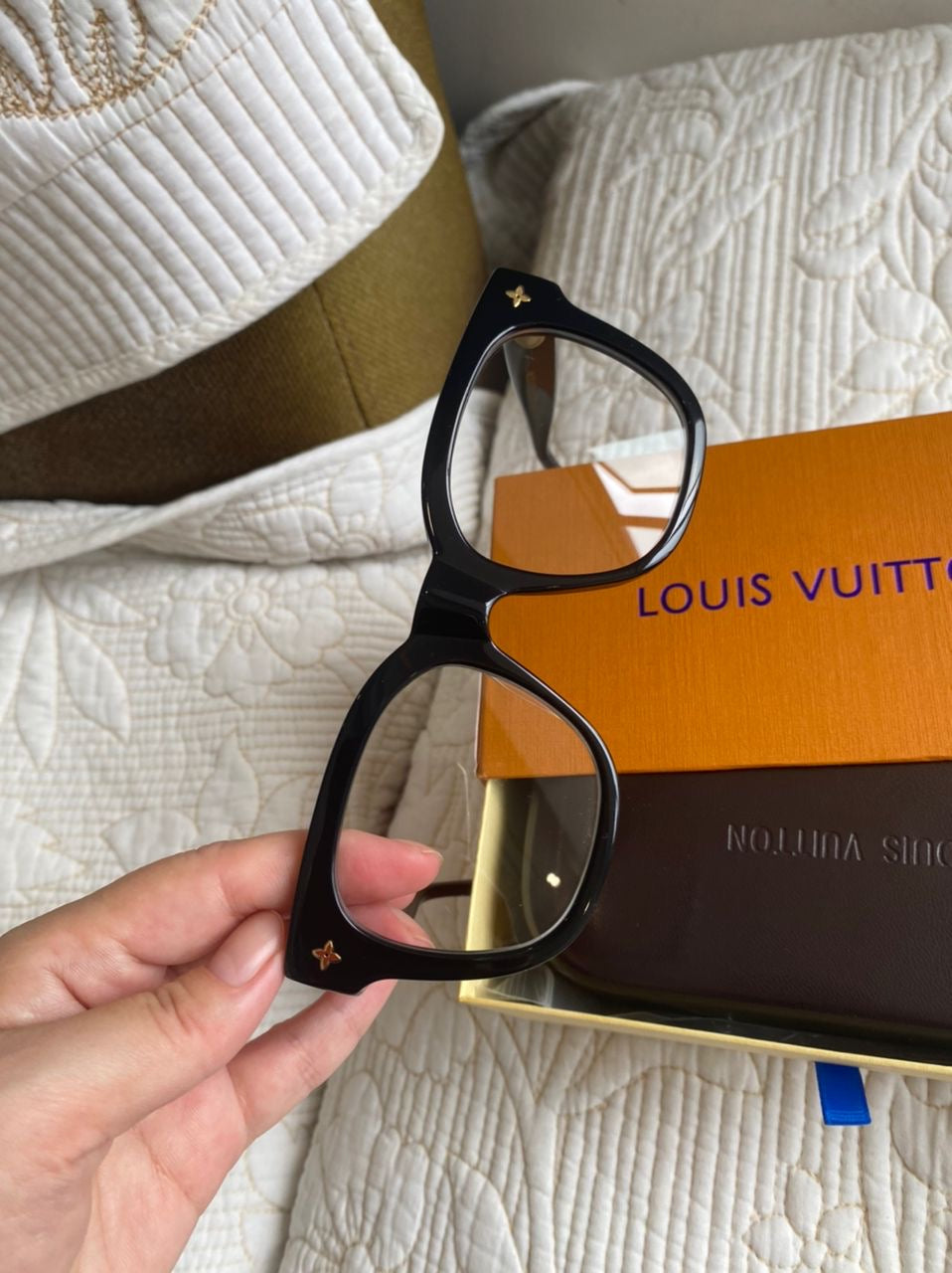 LV Monogram Anti Blue Light Sunglasses