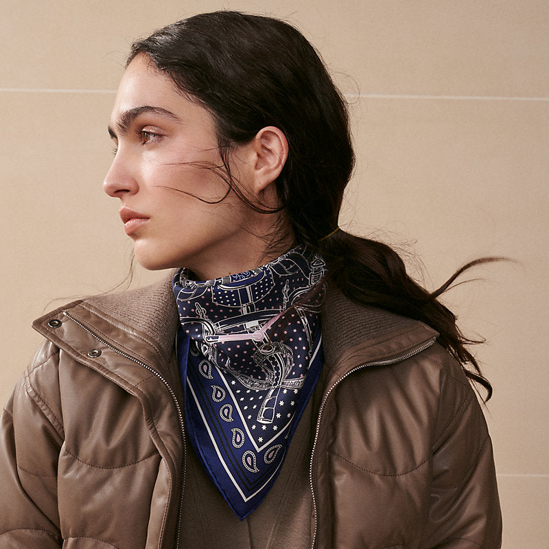 Hermes Bandanna 55 | Blue