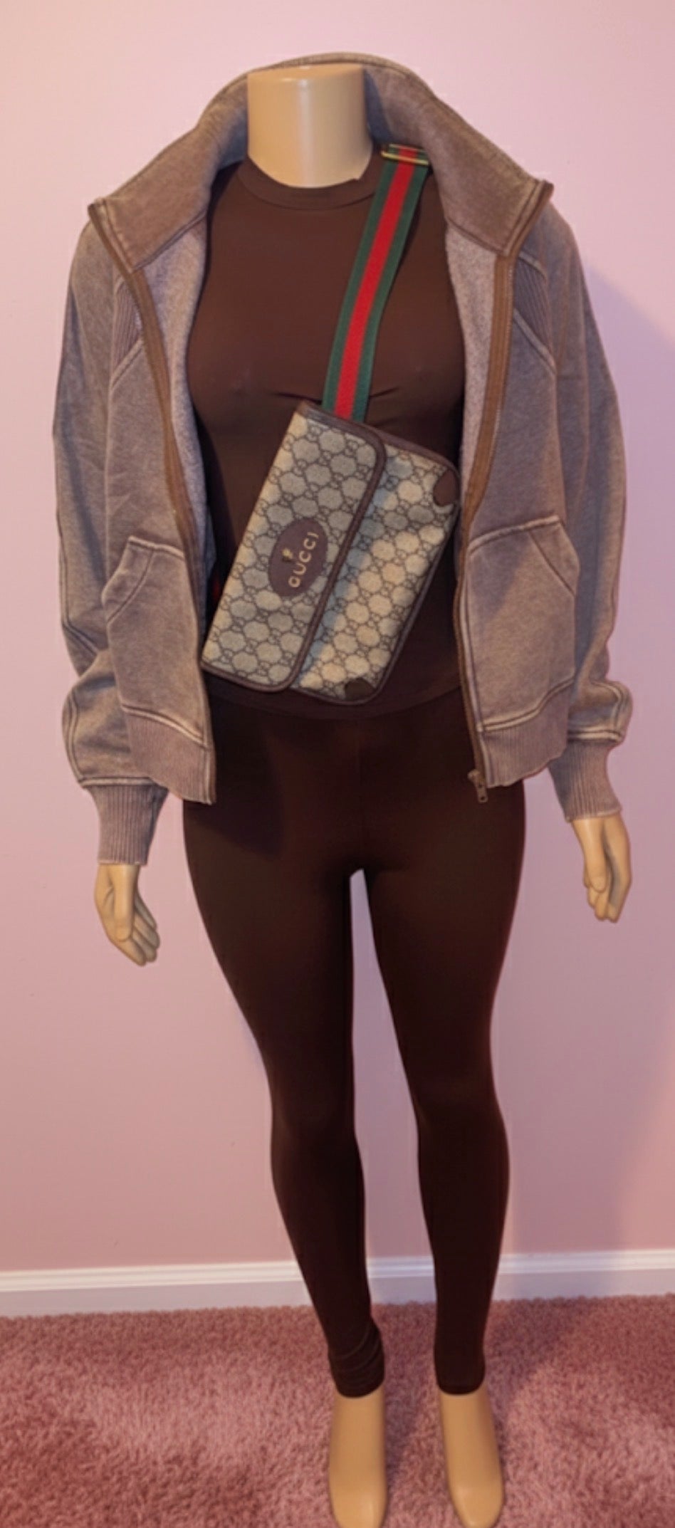 BUSY BODY BROWN 3 PIECE SET SZ SMALL