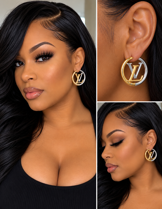 LV PUZZLE EARRINGS
