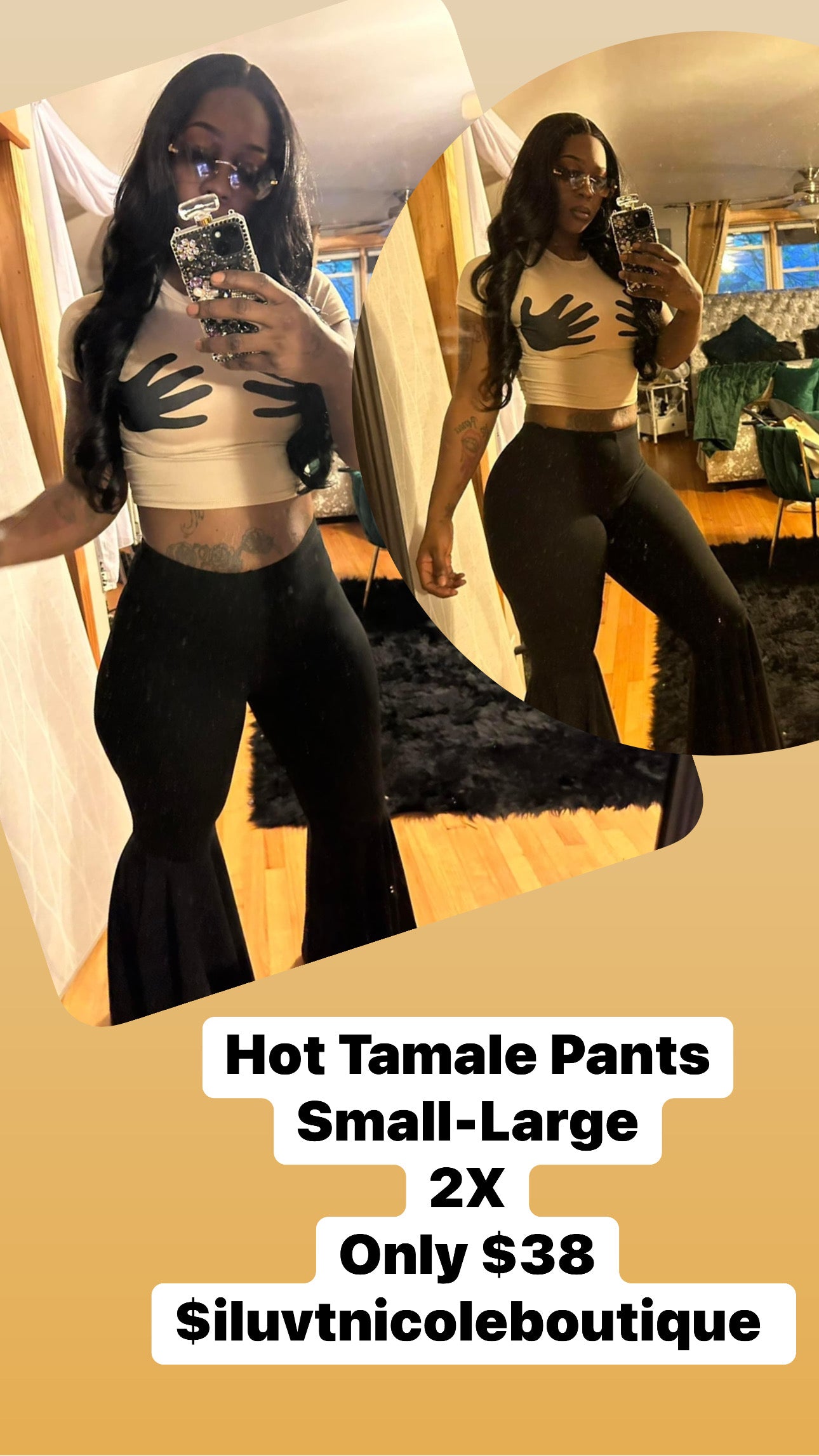 Pantalon Tamale chaud (Small-3X)