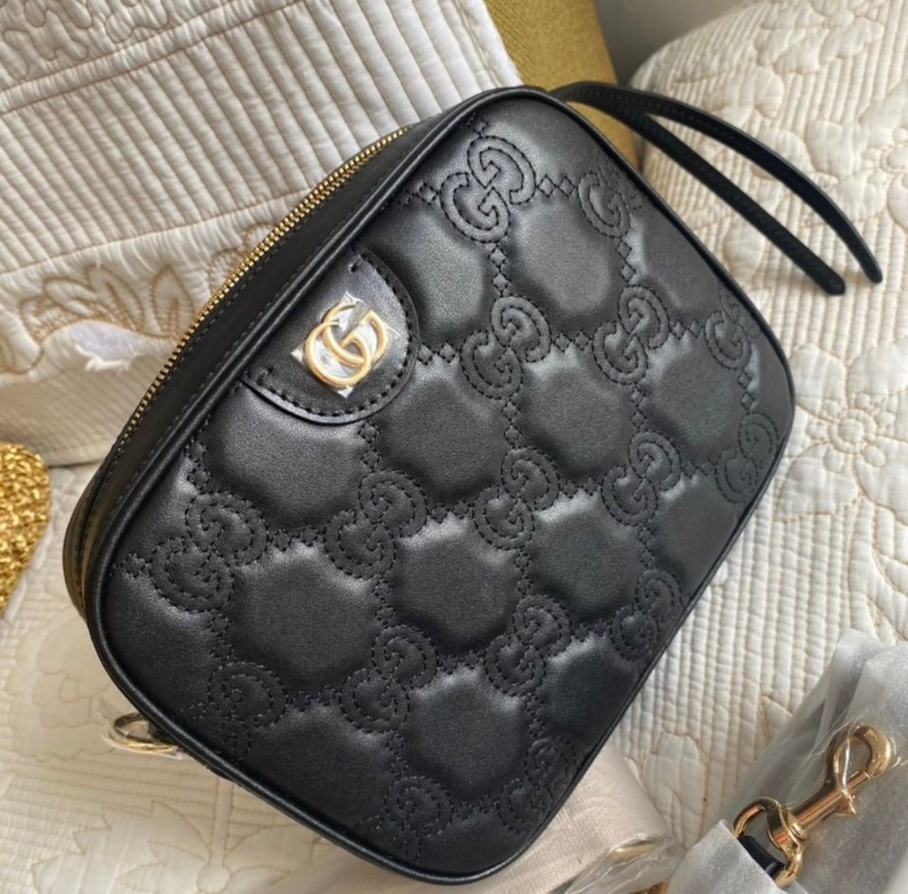 ENVELOPPE GRAND SAC EN MIX MATELASSÉ
