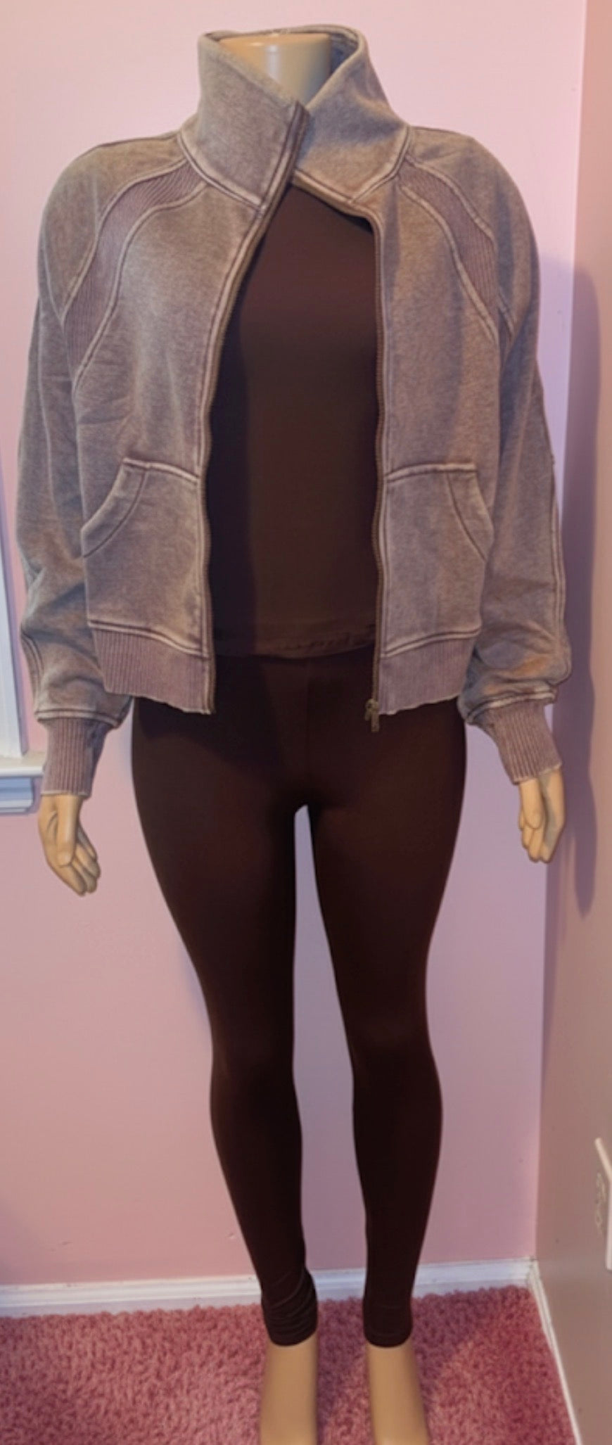 BUSY BODY BROWN 3 PIECE SET SZ SMALL