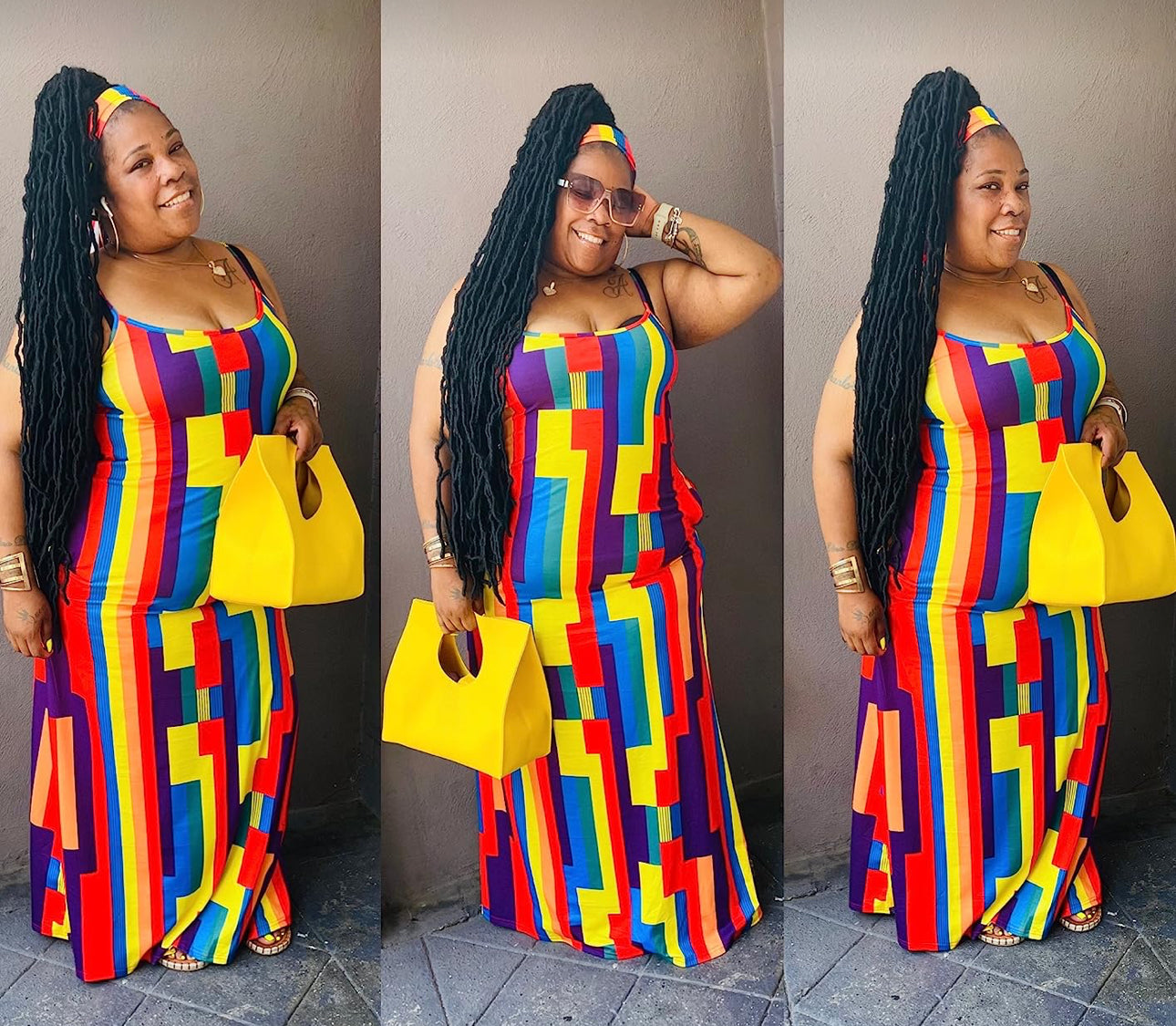 Chosen Maxi Dress + Hair Wrap | Small-3X
