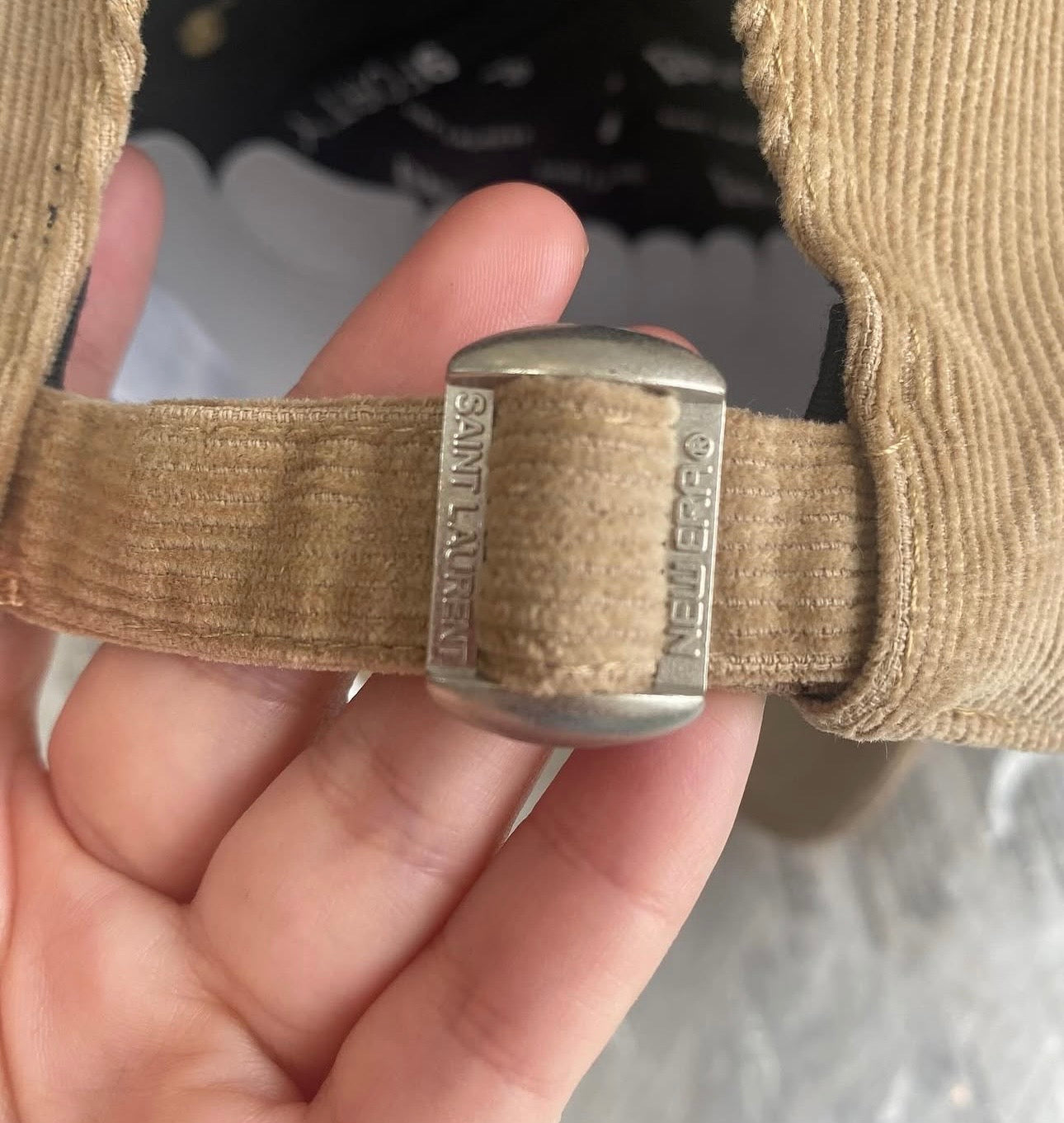 Laurent in Corduroy Adjustable Cap