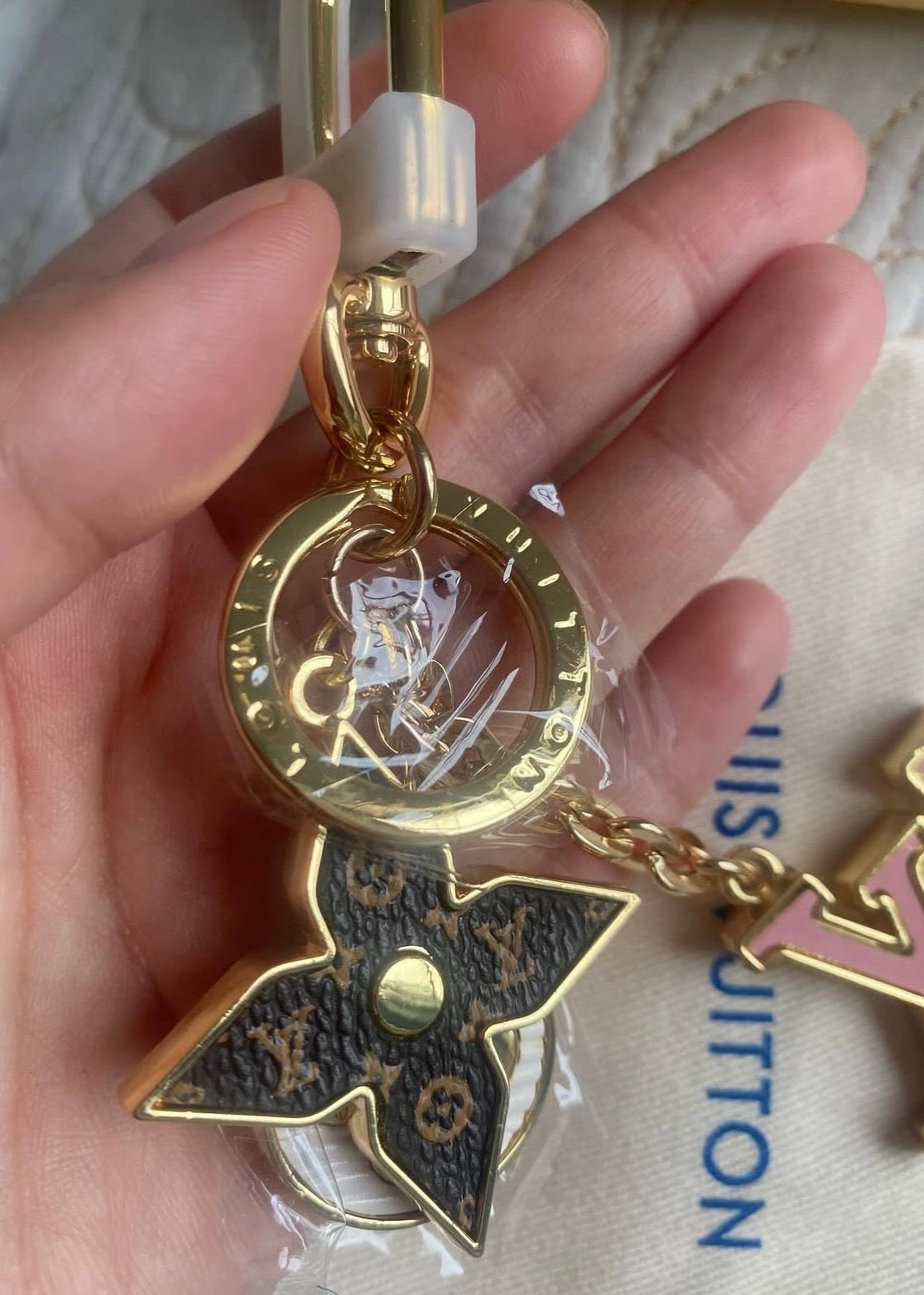Spring Street Bag Charm and Key Holder