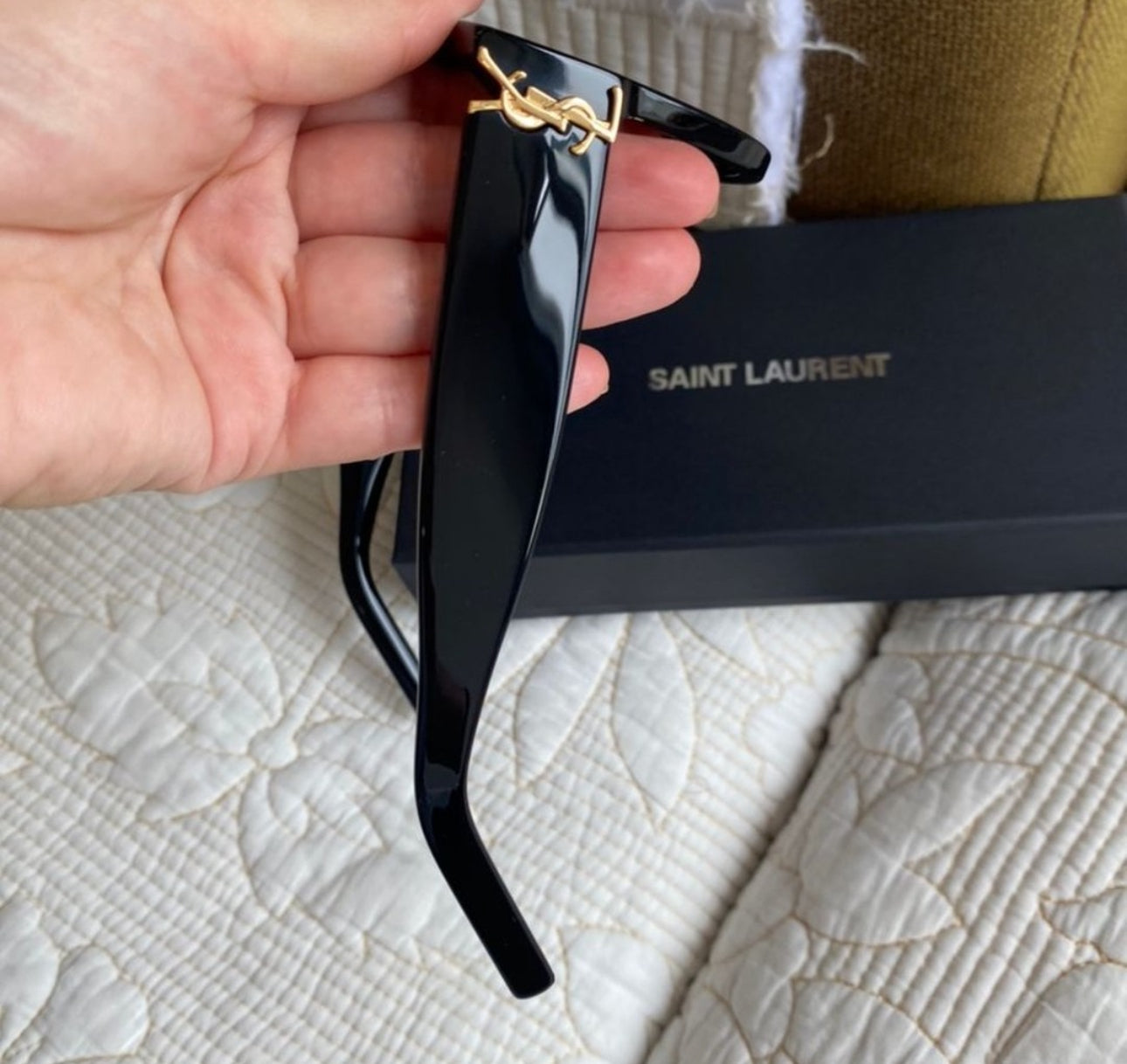 Saint Laurent Oversized Cat-Eye Sunglasses