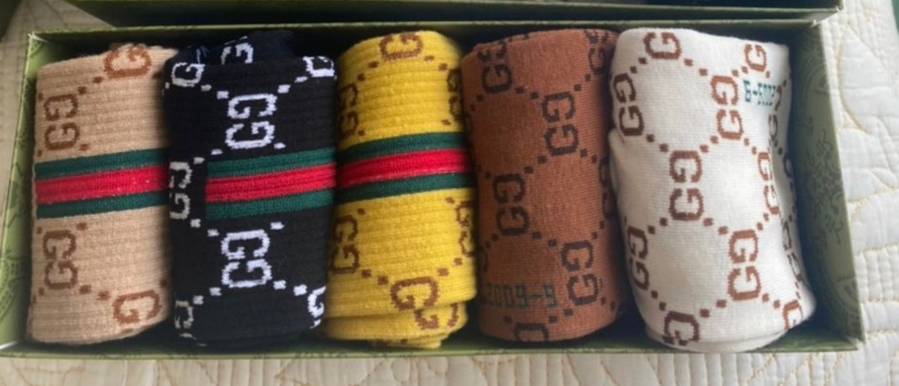 Assorted GG Socks (Set of 5)