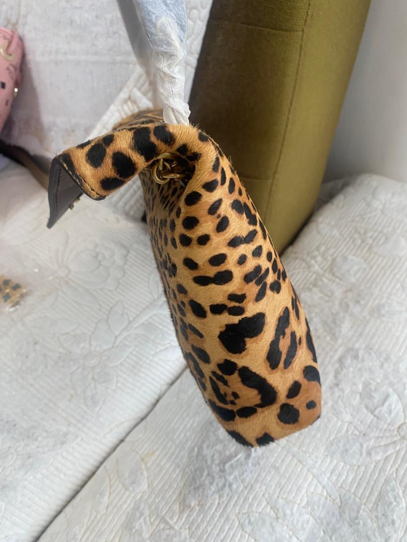 Leopard Cassandre Pouch On Chain