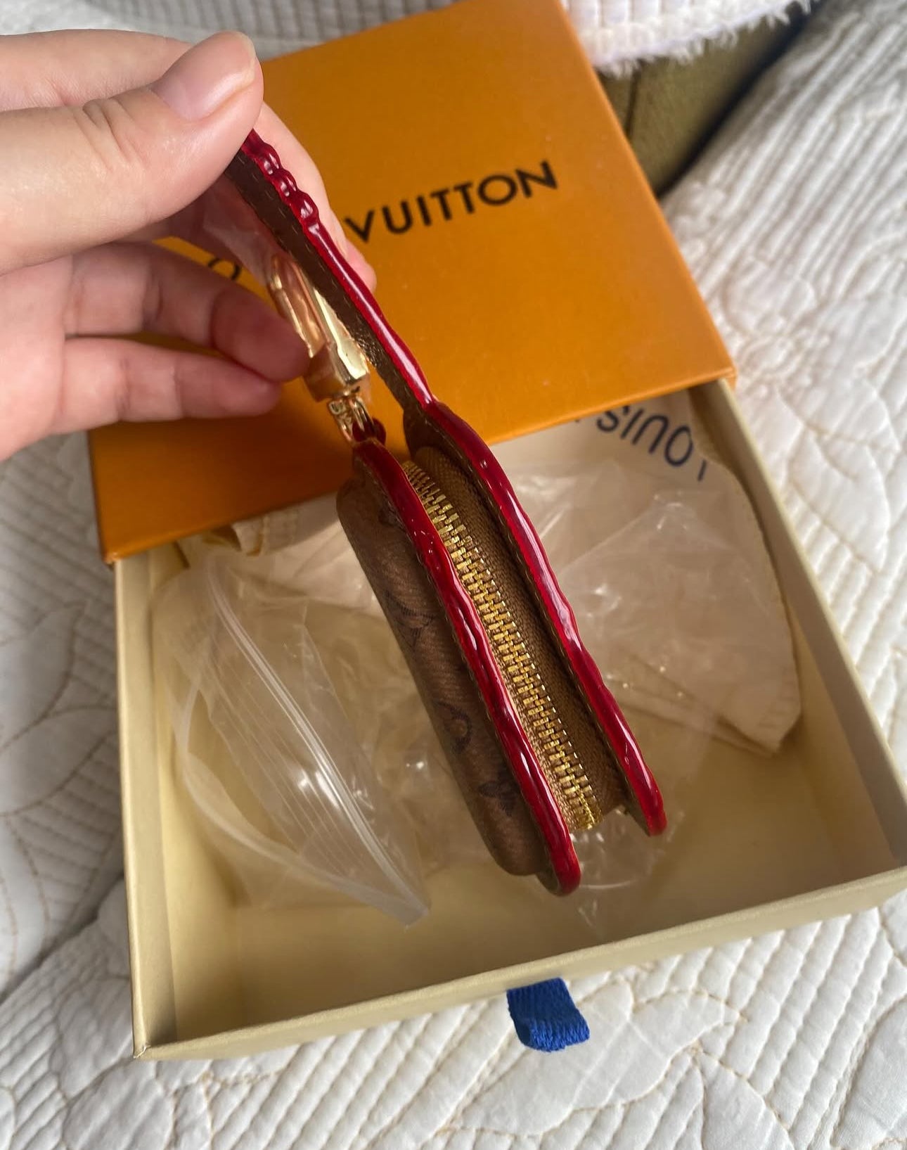 Monogram Guitar Pouch Bag Charm | LV